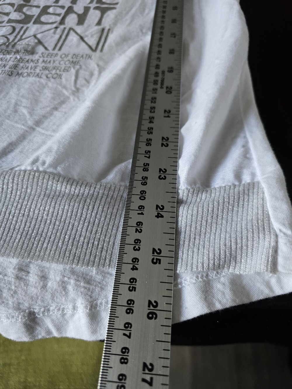 Linen/cotton Blend Casual Graphic Top. Relaxed  Fit. Made In Italy. - Picture 5 of 6